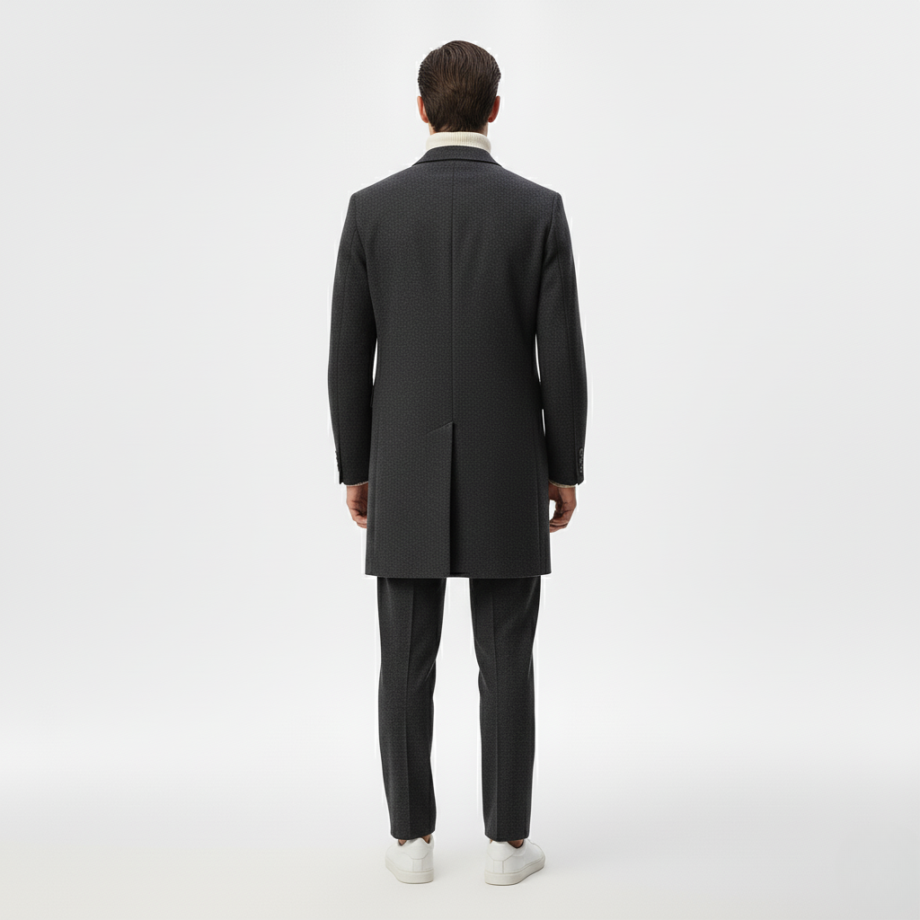 Men's Structured Tailored Coat