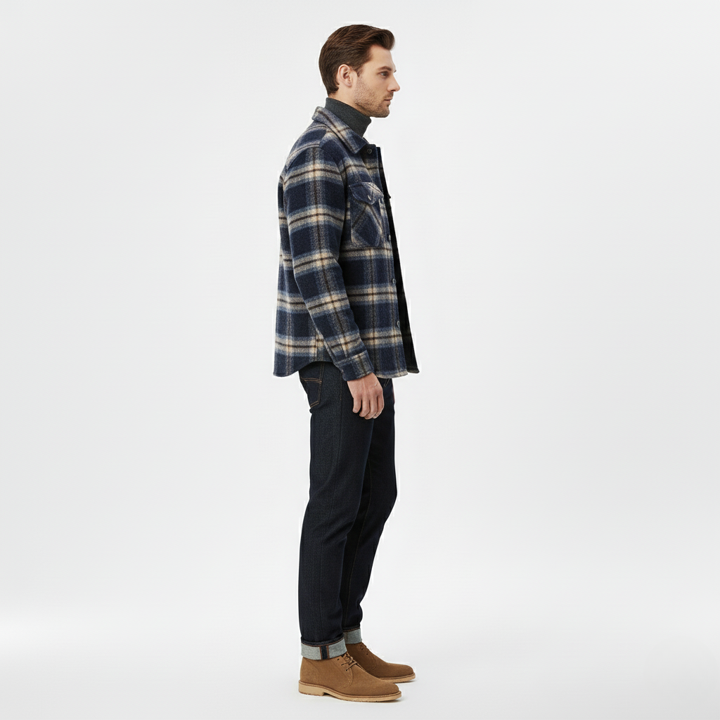Men's Everyday Plaid Overshirt