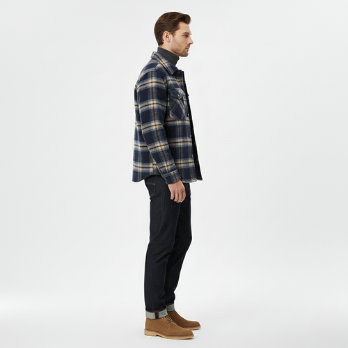 Men's Everyday Plaid Overshirt
