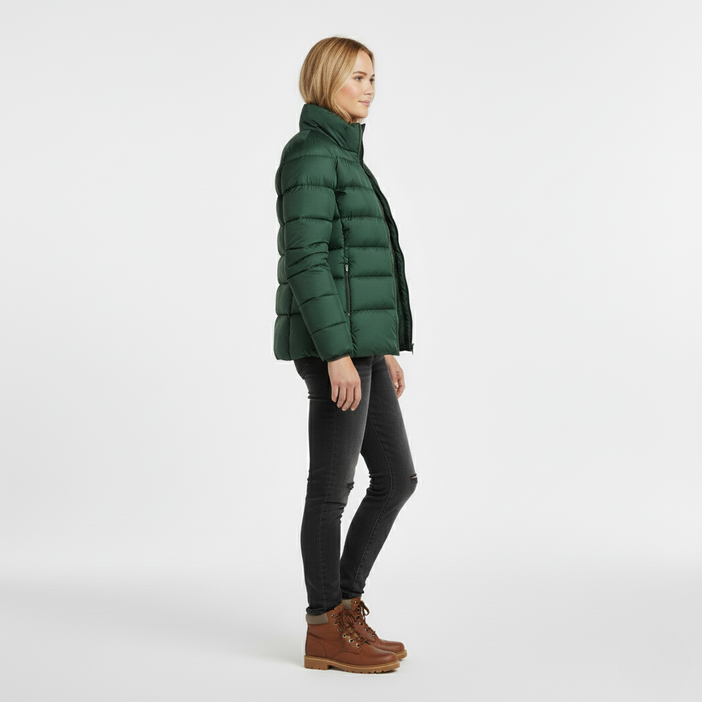 Women's Lightweight Short Puffer Jacket
