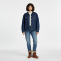 Women's Classic Button-Front Denim Jacket