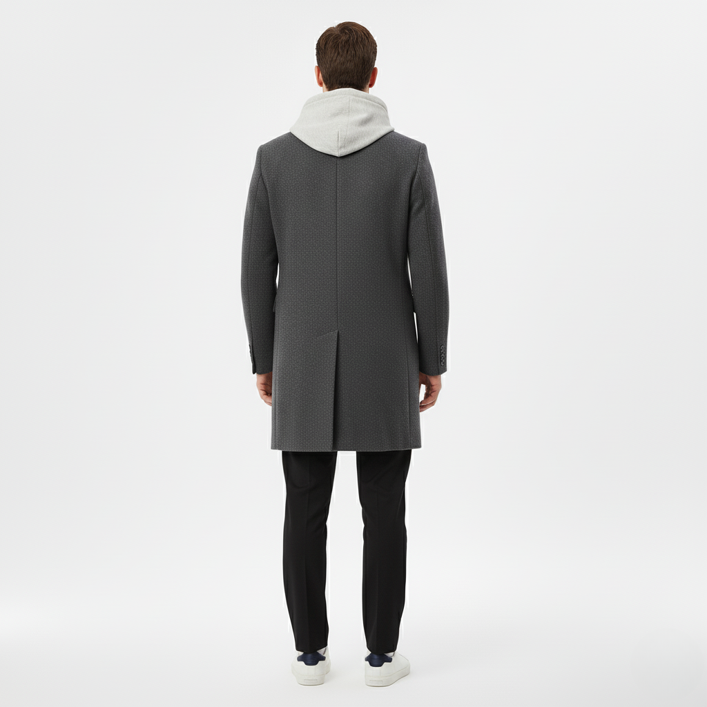 Men's Structured Everyday Overcoat