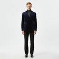 Men's Velvet Double-Breasted Blazer