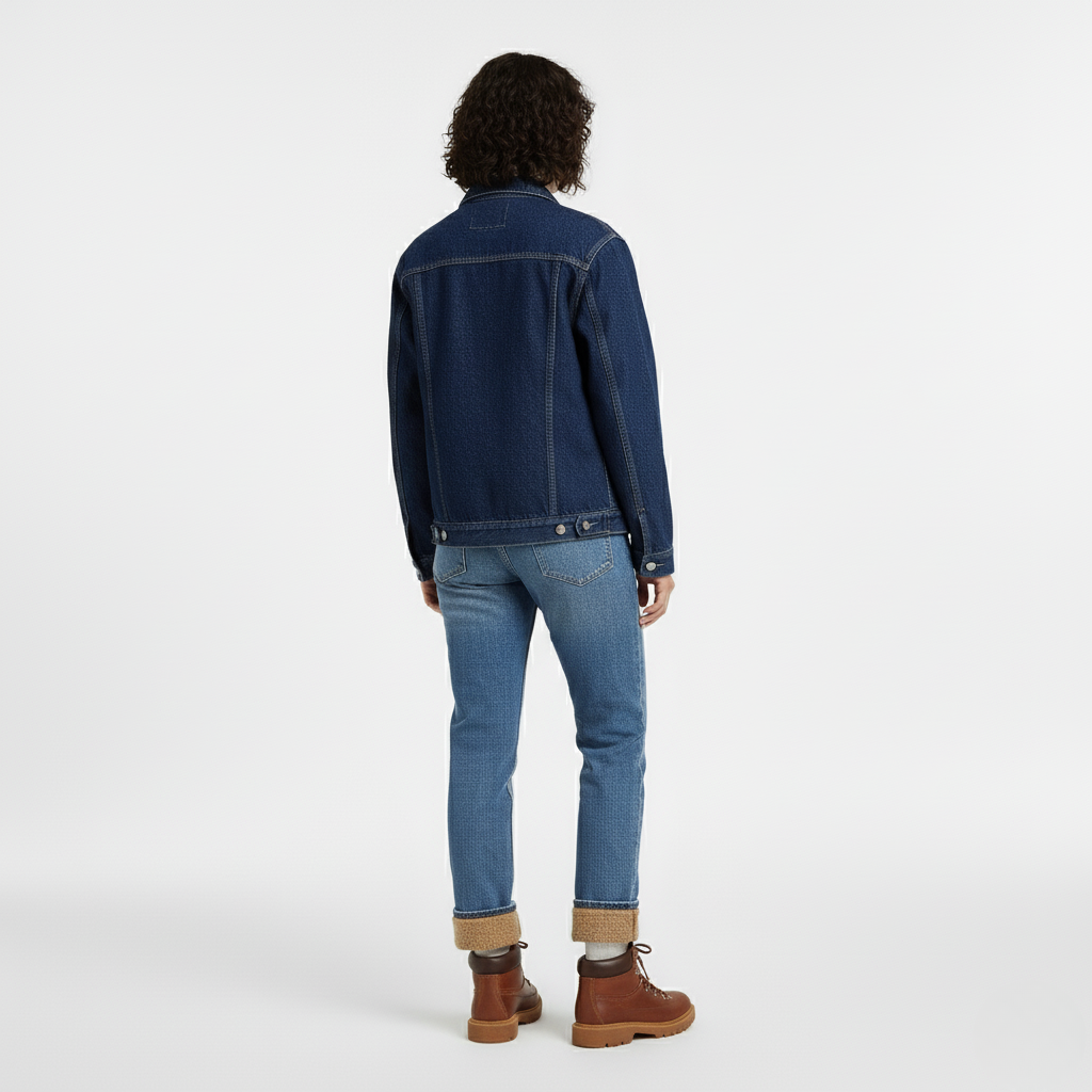 Women's Classic Button-Front Denim Jacket