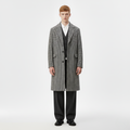 Men's Houndstooth Tailored Overcoat