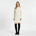 Women's Long-Sleeve Knit Sweater Dress